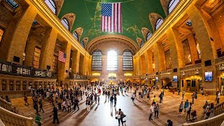 Walking Tour of Grand Central Terminal — New York City 【4K】🇺🇸 [upl. by Haimorej509]