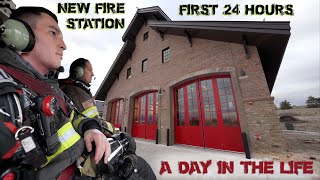 First 24 Hours in a New Fire Station  A Day in the Life [upl. by Tisha]