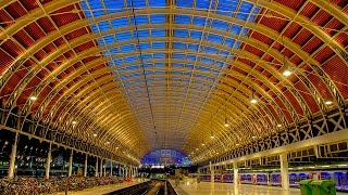 A Walk Around Londons Paddington Railway Station [upl. by Ahsikal]