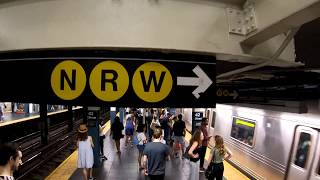 ⁴ᴷ The Busiest NYC Subway Station Times Square–42nd StreetPort Authority Bus Terminal [upl. by Naujud658]