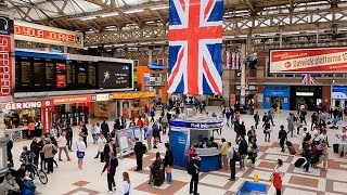 A Walk Through The London Victoria Station London England [upl. by Us659]