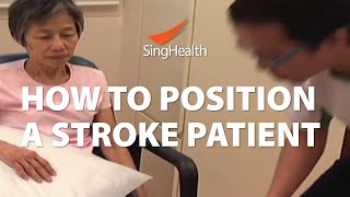 How To Position A Stroke Patient [upl. by Gerbold]