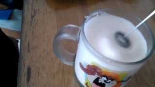 Aerolatte Review Frothing Cold Milk In Under 1 Minute [upl. by Dustan730]