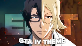 Aizen x Urahara  GTA IV Theme Edit [upl. by Nellahs176]